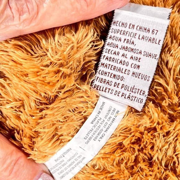 Gund Brown Teddy Bear Beanie Fleming 14" Plush Stuffed Animal 15237 Toy - Picture 13 of 13